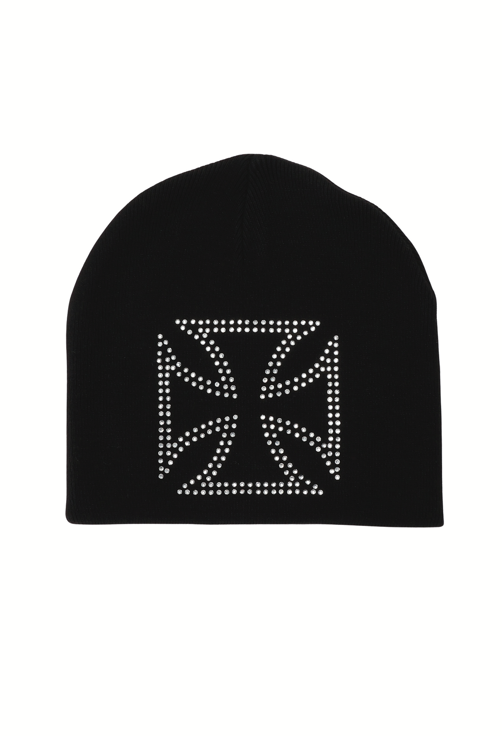 Rhinestone Cross Beanie